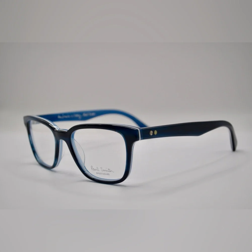 Paul Smith Women’s Eyeglasses | Deluxe Onyx Stripe Blue | New